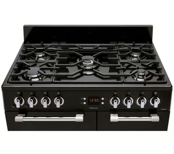 Leisure CK90G232K Dual Fuel Range cooker - Black - Image 2