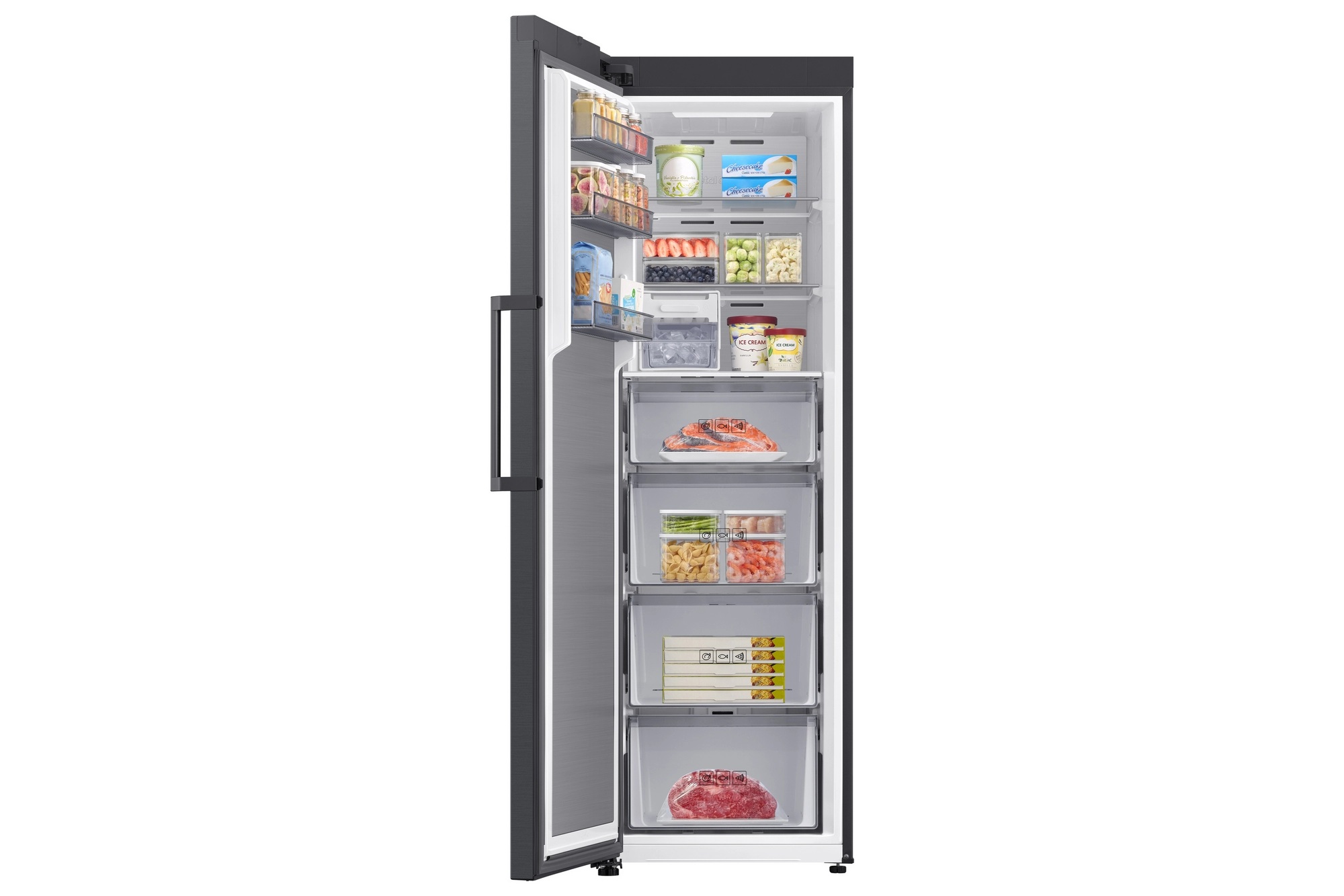 Samsung RZ70H32HEFEU Total No Frost Tall Freezer – Black - Image 2 Samsung RZ70H32HEFEU Total No Frost Tall Freezer – Black - Image 2