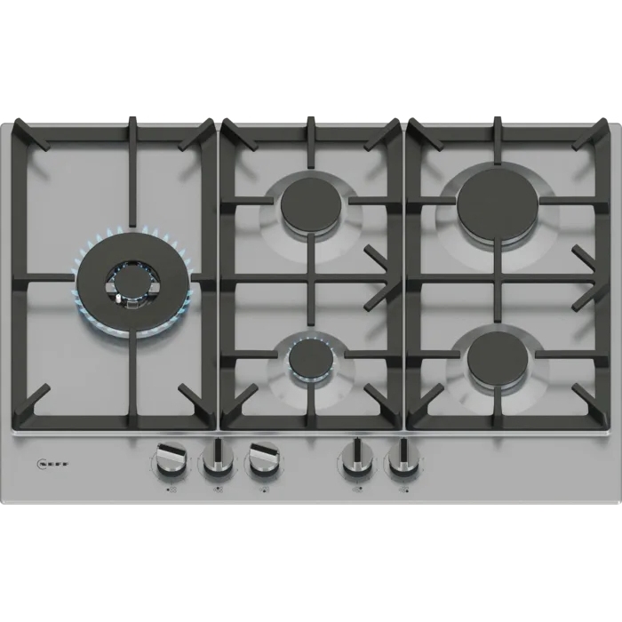 Neff T27CIS8N0 N70 5 Burner Gas Hob, Stainless Steel - Image 2
