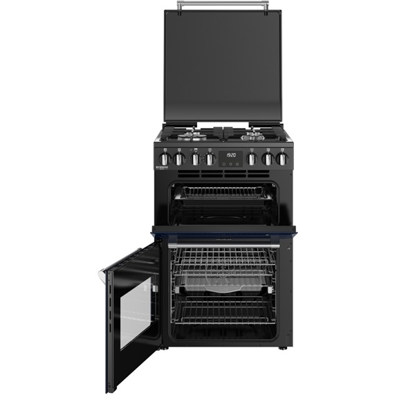 Stoves 444411995 Richmond Deluxe 60cm Dual Fuel Cooker - Midnight Blue - Image 3 Stoves 444411995 Richmond Deluxe 60cm Dual Fuel Cooker - Midnight Blue - Image 3