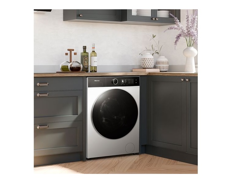 Hisense WF5I9043BWFS WiFi-enabled 9kg 1400 Spin Washing Machine - White - Image 3