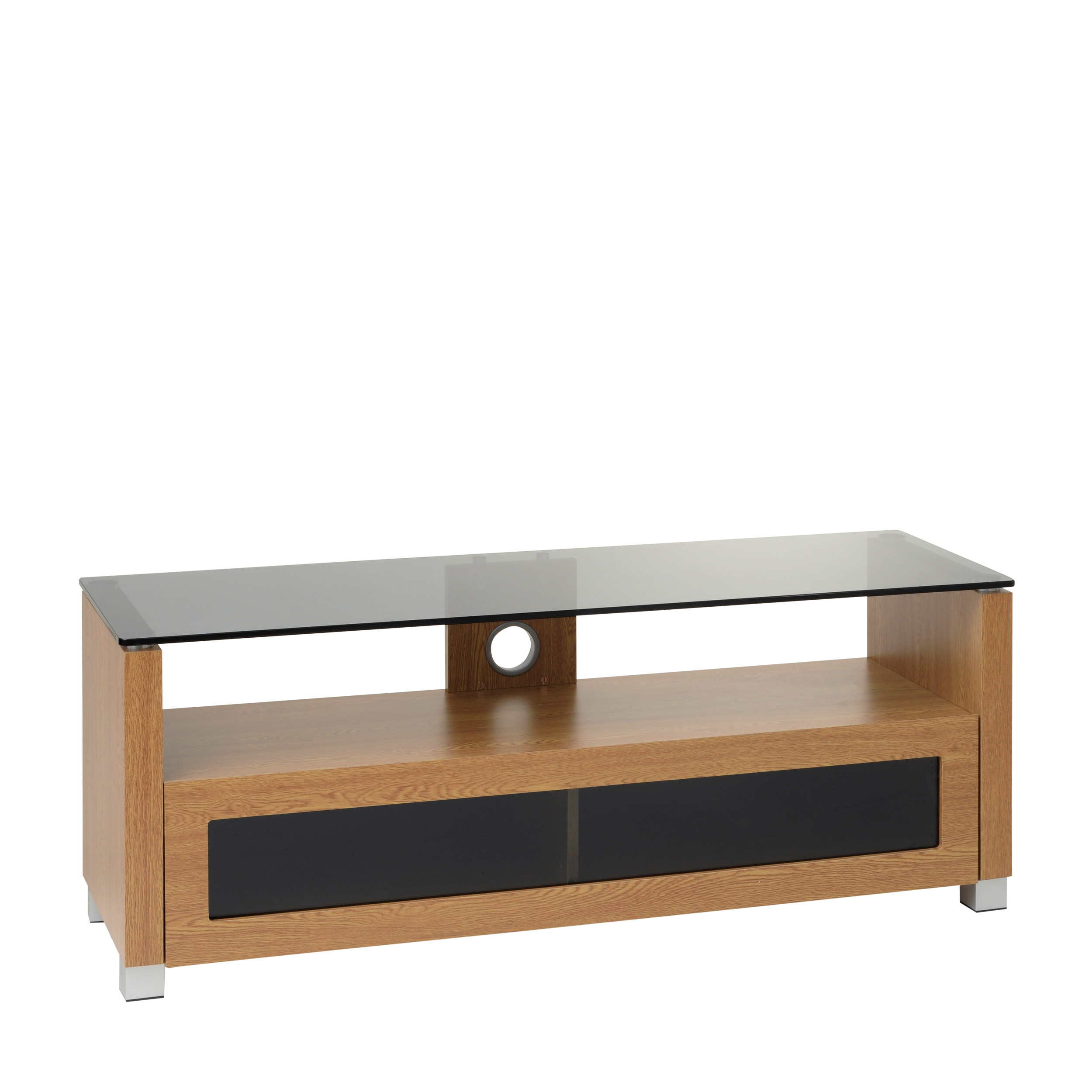 TTAP ELECAB-1050-3OT Elegance Cabinet TV stand in Oak, 1050 mm - Image 3 TTAP ELECAB-1050-3OT Elegance Cabinet TV stand in Oak, 1050 mm - Image 3