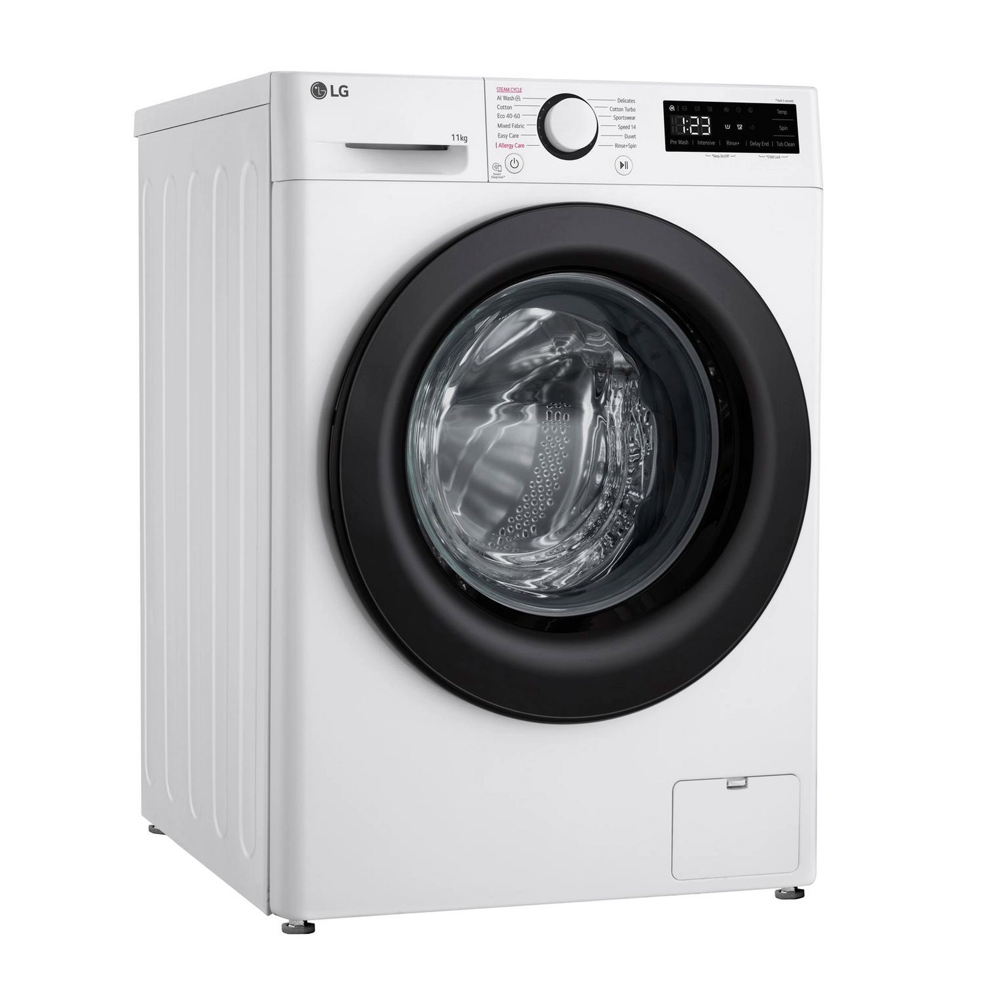 LG F4Y511WBLN1 11kg 1400 Spin Washing Machine - White LG F4Y511WBLN1 11kg 1400 Spin Washing Machine - White