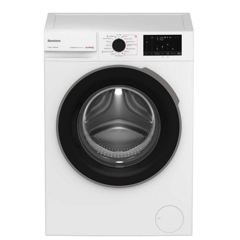 Blomberg LWA18461W 8kg 1400 Spin Washing Machine - White Blomberg LWA18461W 8kg 1400 Spin Washing Machine - White