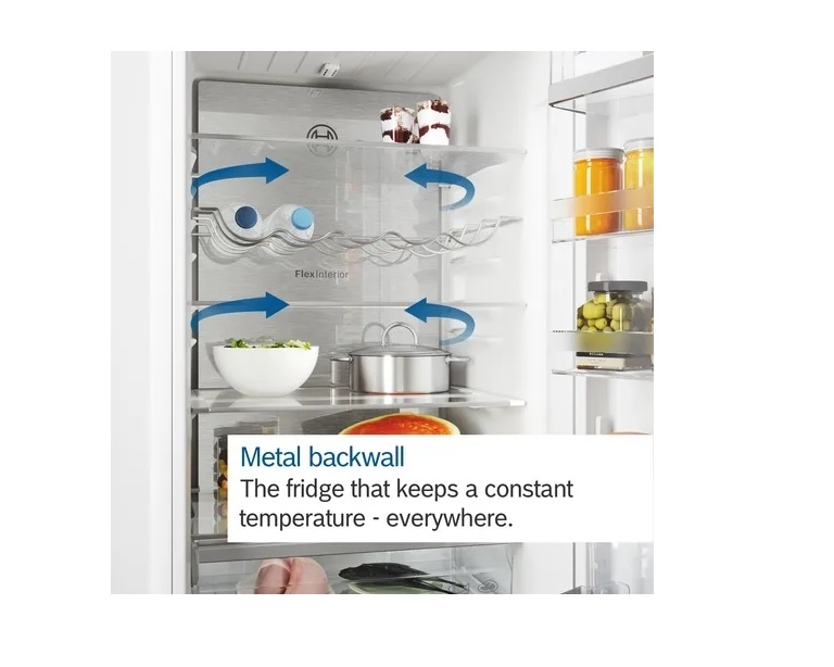 Bosch KFI96APEAG Non-Plumbed American Fridge Freezer - Stainless Steel - Image 5