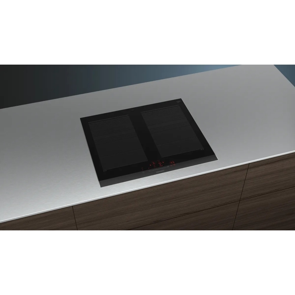 Siemens EX675HXC1E iQ700 60cm Induction Hob - Black - Image 2