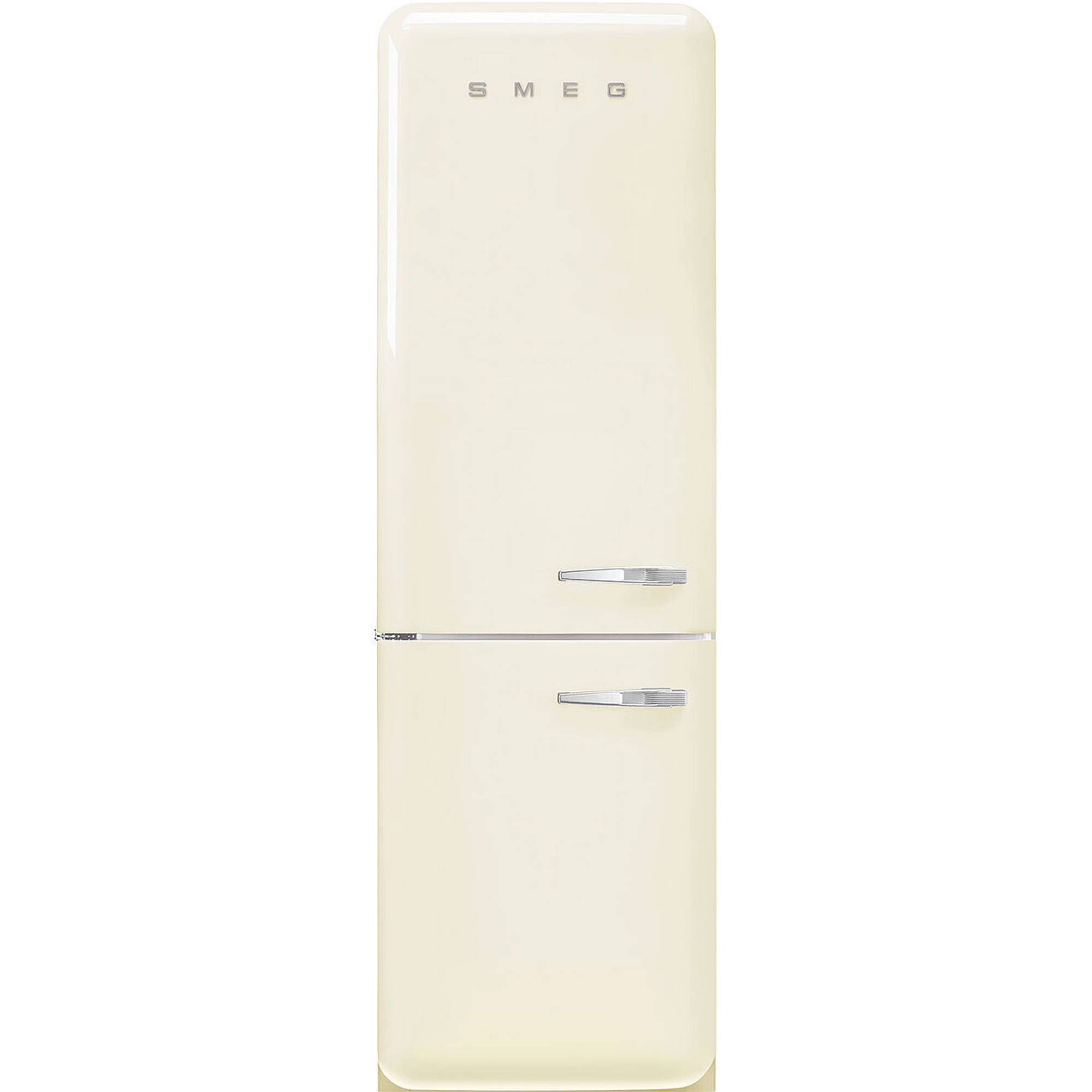 Smeg FAB32LCR6UK 60.1cm 70/30 Fridge Freezer - Cream - Image 1