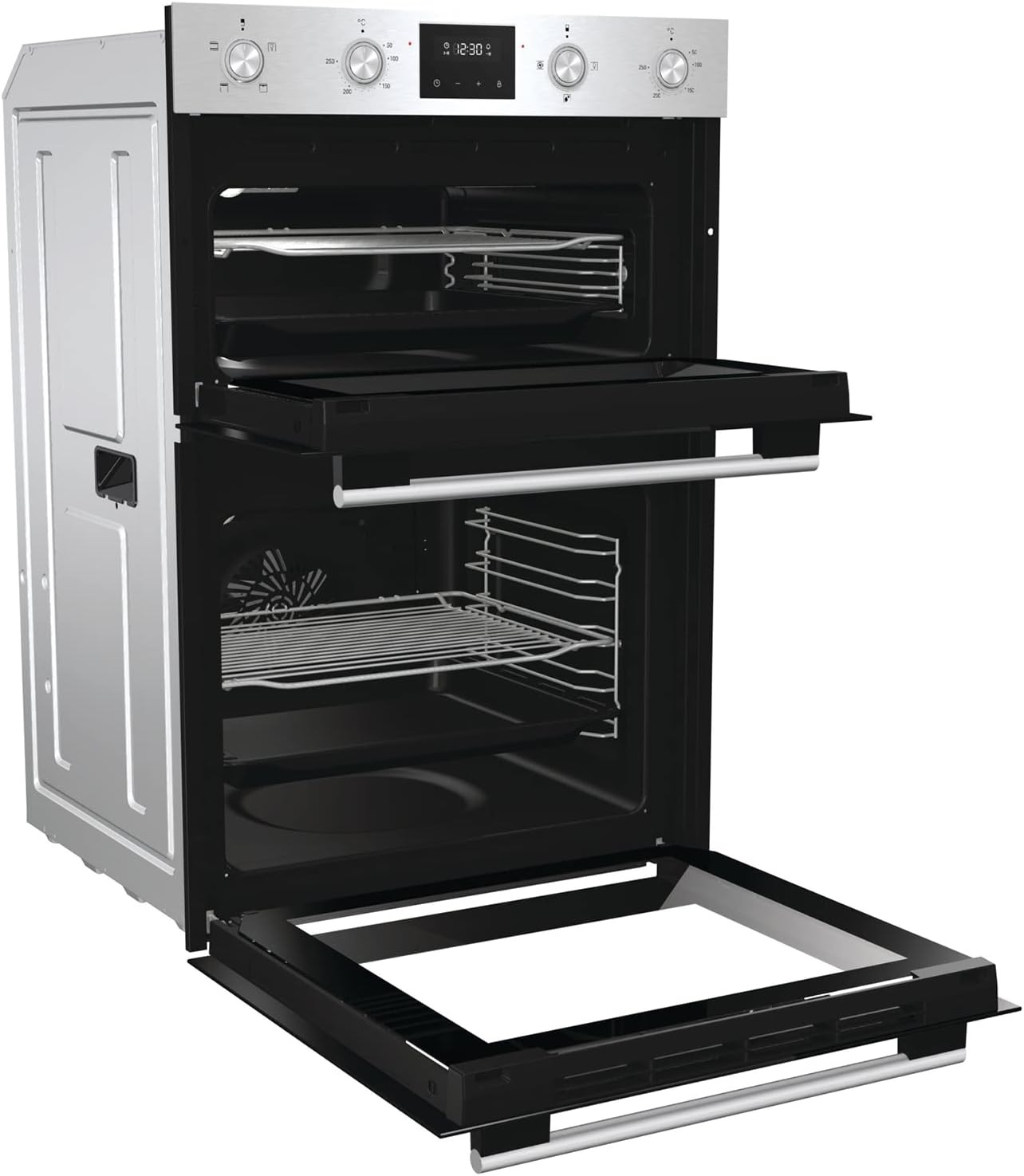 Hisense BID99222CXUK Built-In Electric Double Oven - Stainless Steel - Image 2 Hisense BID99222CXUK Built-In Electric Double Oven - Stainless Steel - Image 2