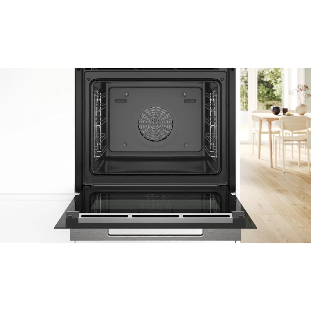 Bosch HBG7341B1B Built-In Electric Single Oven - Black - Image 2 Bosch HBG7341B1B Built-In Electric Single Oven - Black - Image 2