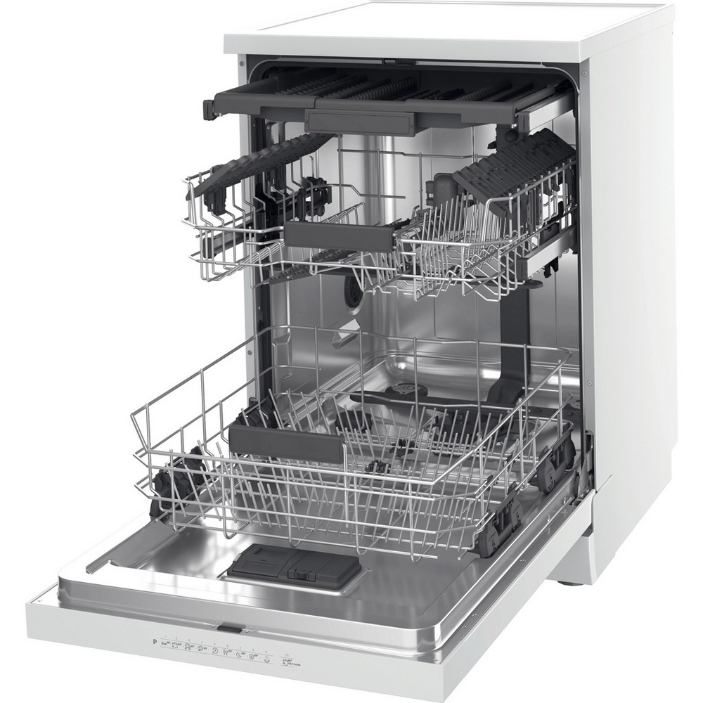 Hotpoint H7FHP43WUK Maxi Space Dishwasher with Third Rack, 15 Place Settings – White - Image 6 Hotpoint H7FHP43WUK Maxi Space Dishwasher with Third Rack, 15 Place Settings – White - Image 6