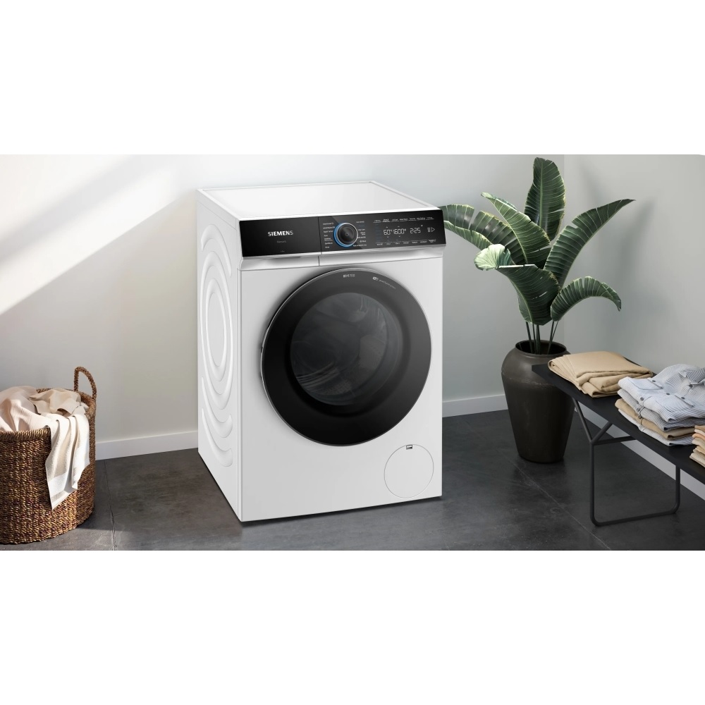 Siemens WG66B2A1GB iQ700 Washing Machine, 11kg, 1600 Spin - White - Image 2