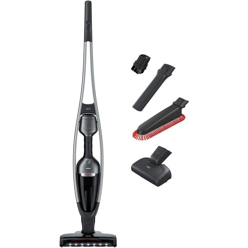 AEG QX91 ANIM 25.2v Cordless Upright Stick Vacuum Cleaner in grey AEG QX91 ANIM 25.2v Cordless Upright Stick Vacuum Cleaner in grey