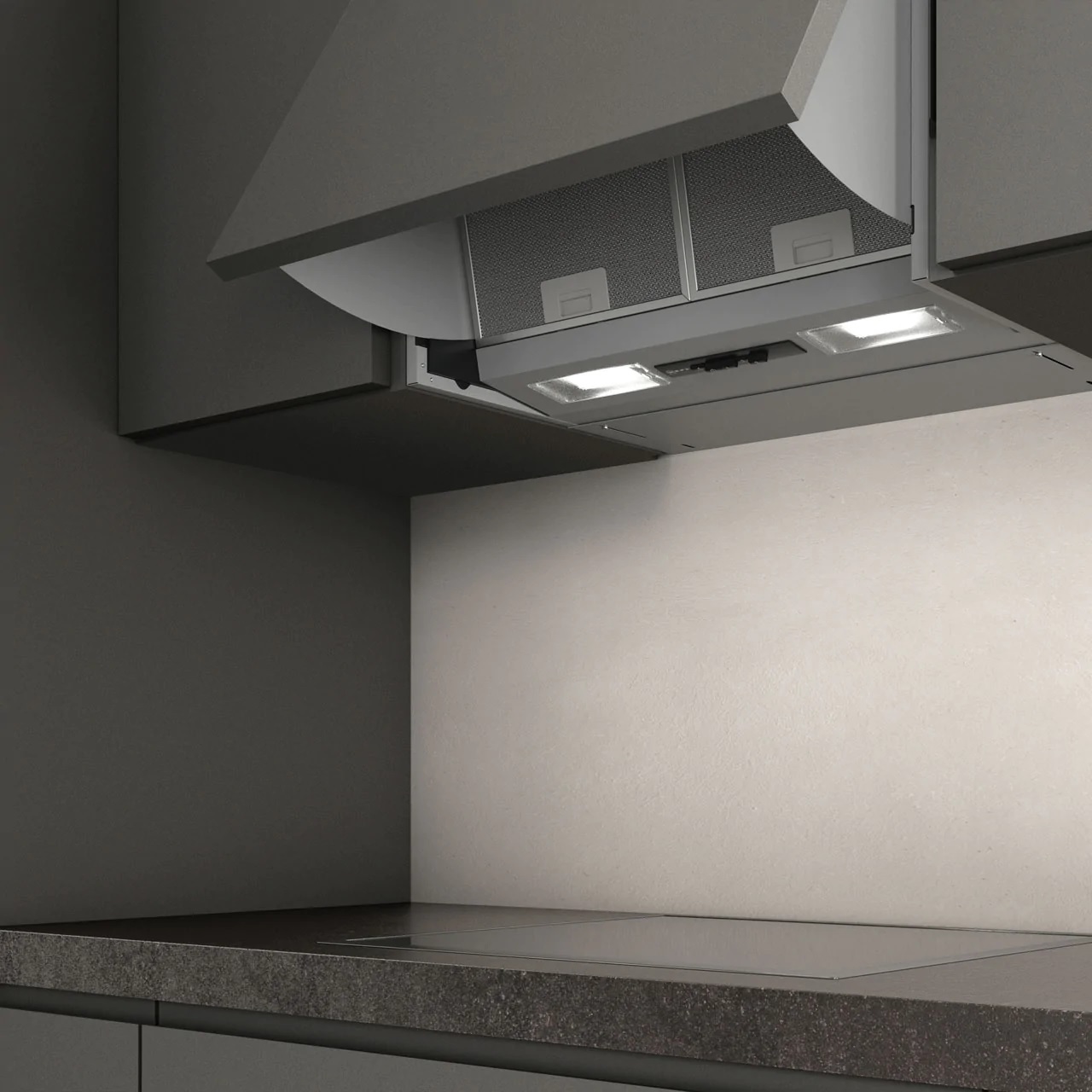 Neff D61MAC1X0B 60cm Integrated Cooker Hood - Image 4 Neff D61MAC1X0B 60cm Integrated Cooker Hood - Image 4