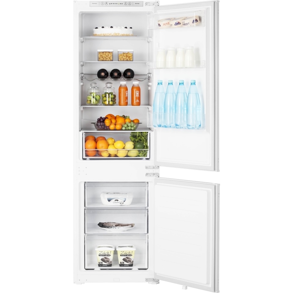 Hisense RIB312F4AWE No Frost Integrated Fridge Freezer, Sliding Hinge, 70/30 – White - Image 3