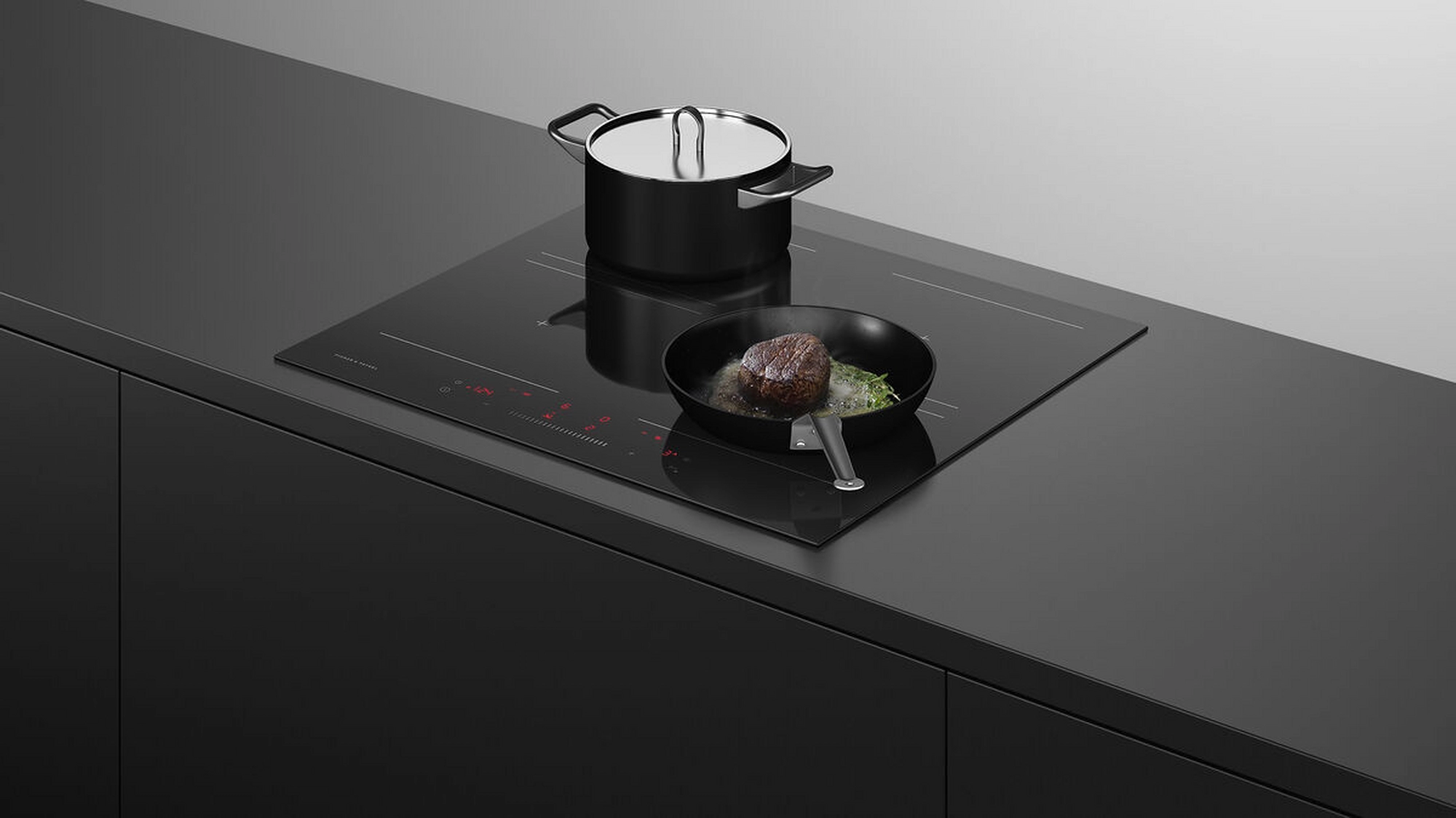 Fisher & Paykel CI604CTB2 4 Zone Induction Hob - Black - Image 2