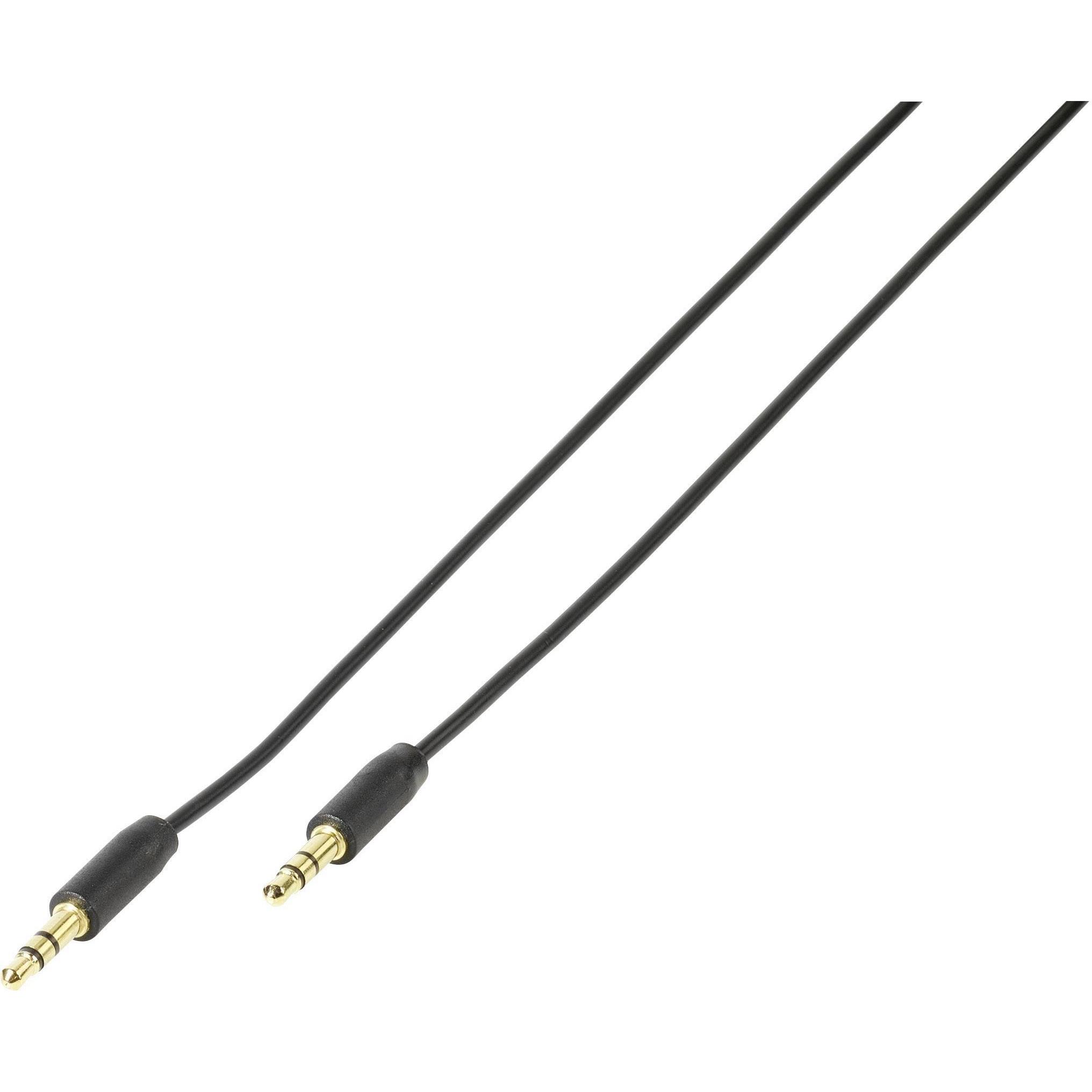 Vivanco 1m 3.5mm to 3.5mm Aux Cable Vivanco 1m 3.5mm to 3.5mm Aux Cable