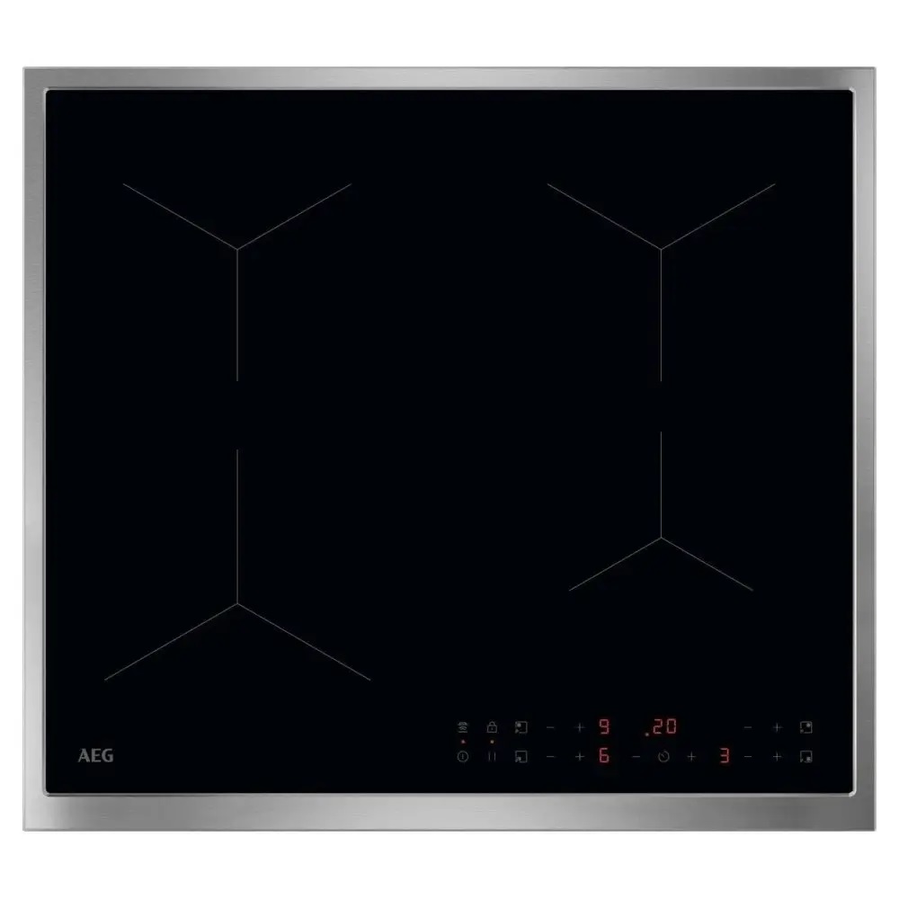AEG TN64IA00XB 58cm Series 5000 4 Zone Induction Hob – STAINLESS STEEL