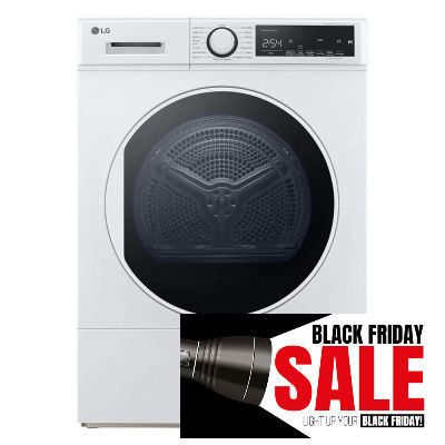 LG FDT208W 8kg Heat Pump Tumble Dryer in white