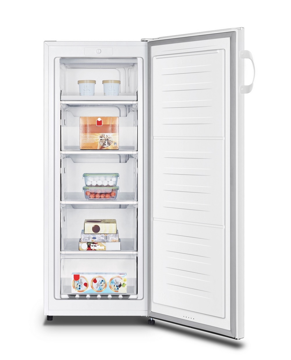 Fridgemaster MTZ55153E 55cm Static Tall Freezer in white - Image 2 Fridgemaster MTZ55153E 55cm Static Tall Freezer in white - Image 2