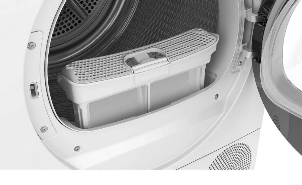 Siemens WQ45G202GB 9kg Heat Pump Tumble Dryer – White - Image 4 Siemens WQ45G202GB 9kg Heat Pump Tumble Dryer – White - Image 4