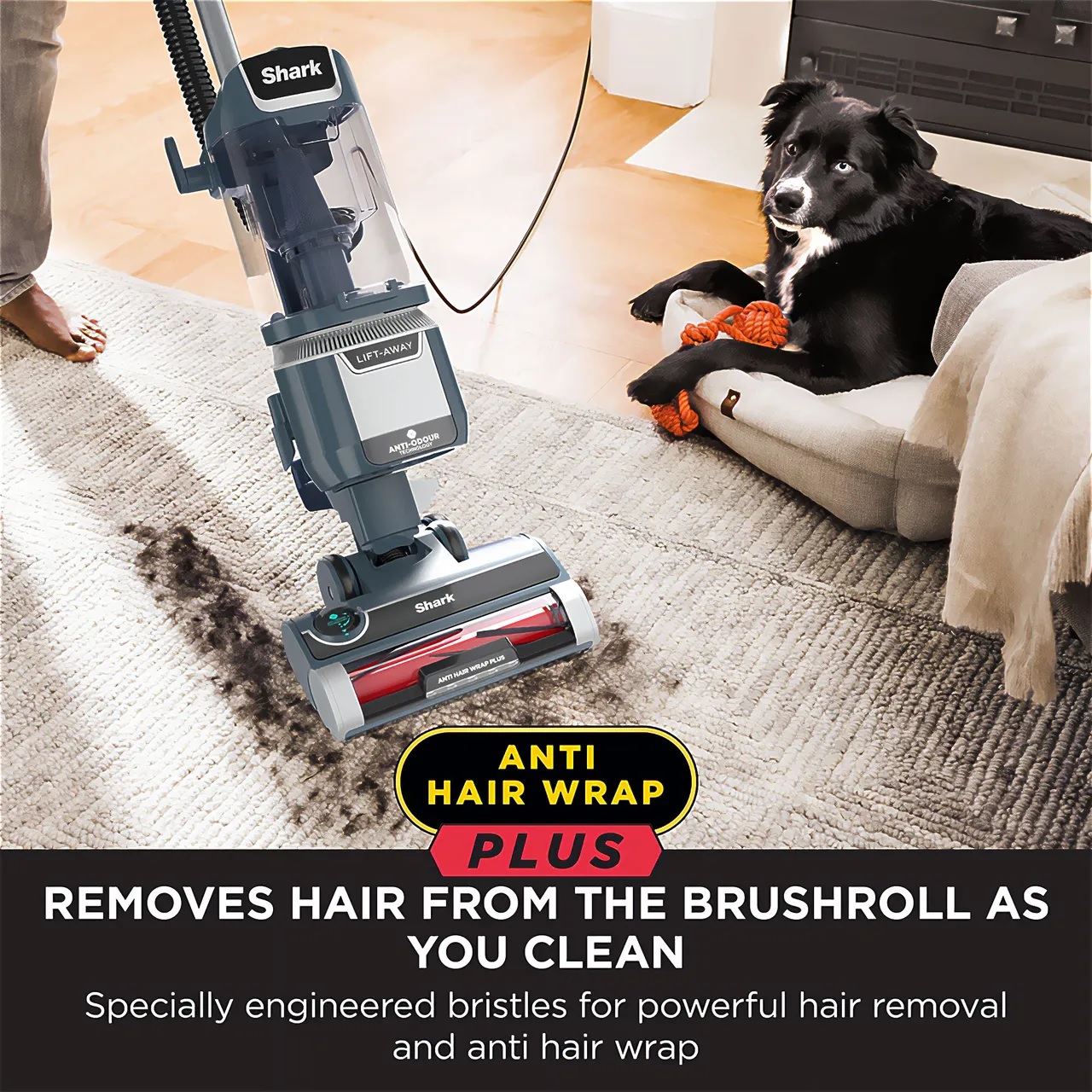 Shark NZ780UKT Anti Hair Wrap Plus with Powered Lift Away Upright Vacuum Cleaner - Image 6