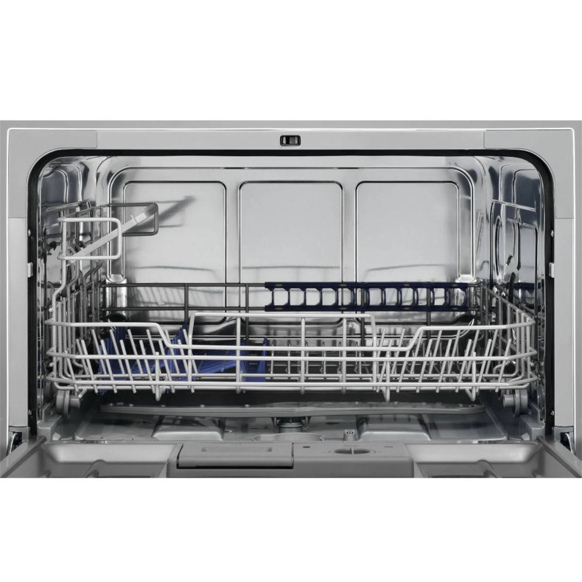 Zanussi ZDM17301SA Tabletop Compact Dishwasher in silver - Image 3