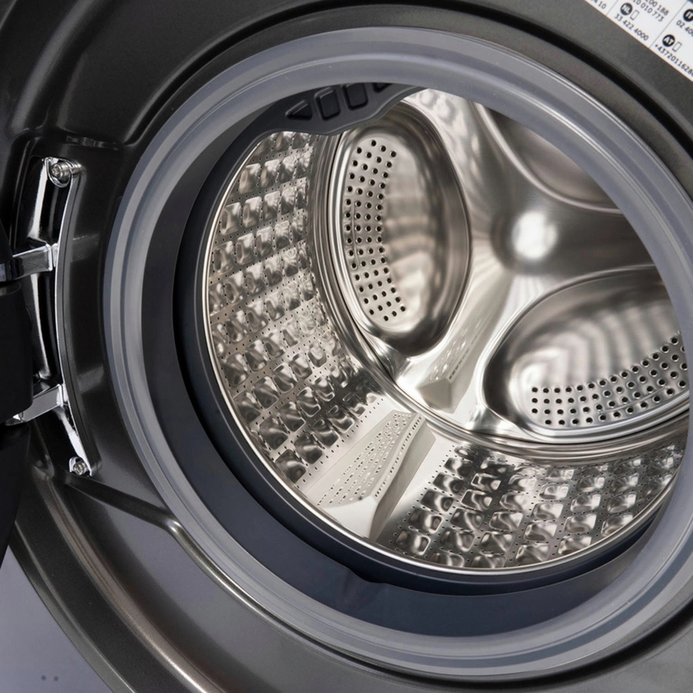 Schonhaus WMSF01914AG Washing Machine, 9kg, 1400 Spin, Grey - Image 3