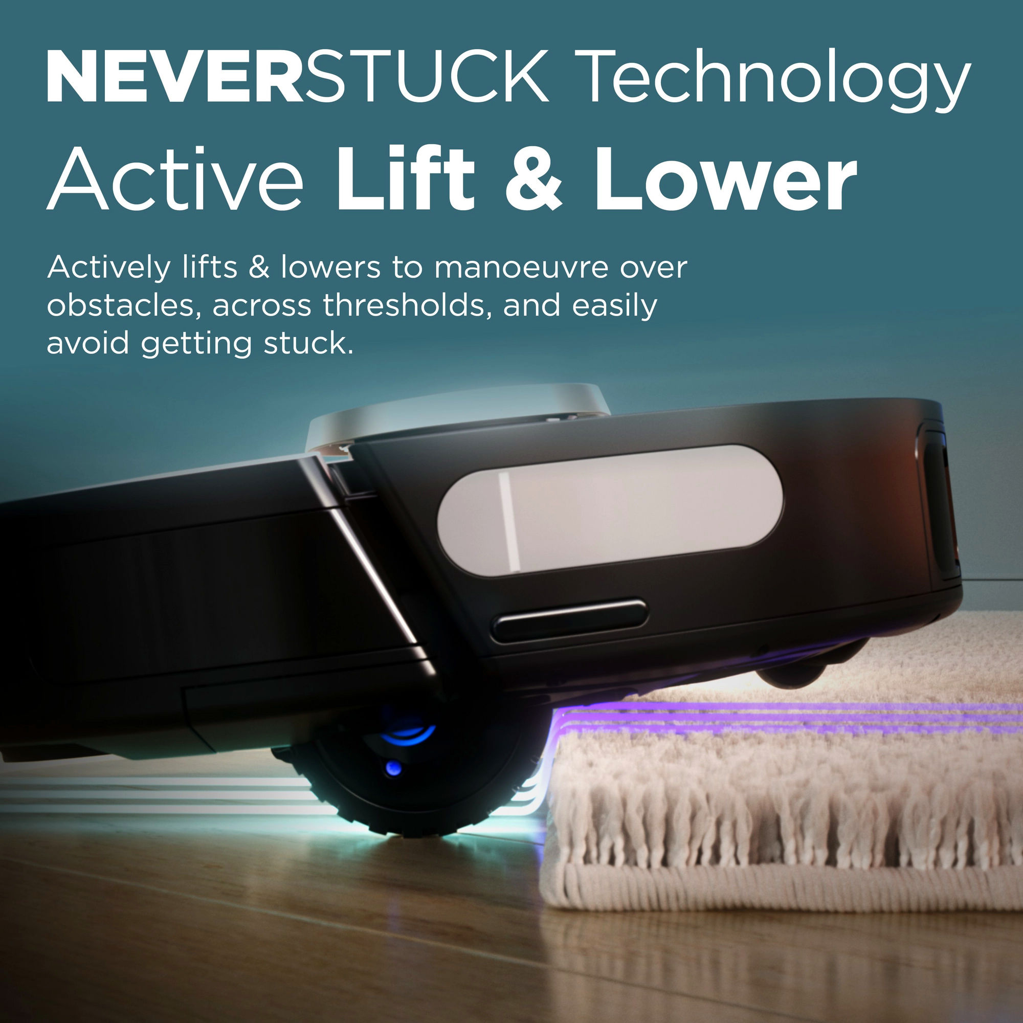 Shark RV2820VEUK PowerDetect Self-Empty Robot Vacuum - 100 Min Minutes Run Time - Black - Image 2 Shark RV2820VEUK PowerDetect Self-Empty Robot Vacuum - 100 Min Minutes Run Time - Black - Image 2