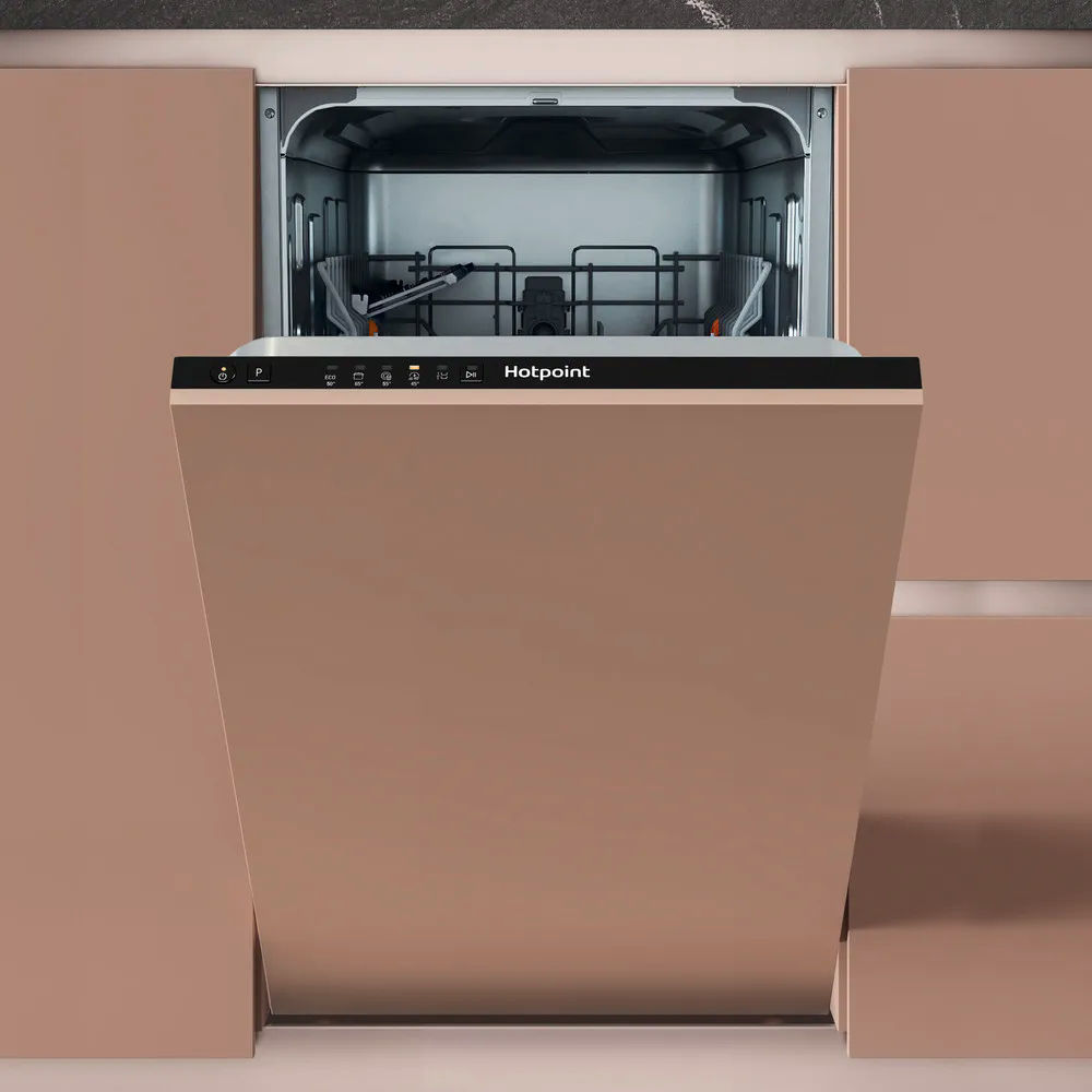 Hotpoint HP2IE10CS80UK Integrated Slimline Dishwasher with Rapid Wash