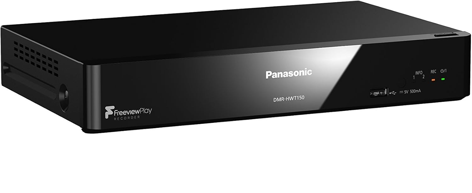 Panasonic DMR-HWT150EB Smart HDD Recorder with Freeview Play, Black - Image 2 Panasonic DMR-HWT150EB Smart HDD Recorder with Freeview Play, Black - Image 2