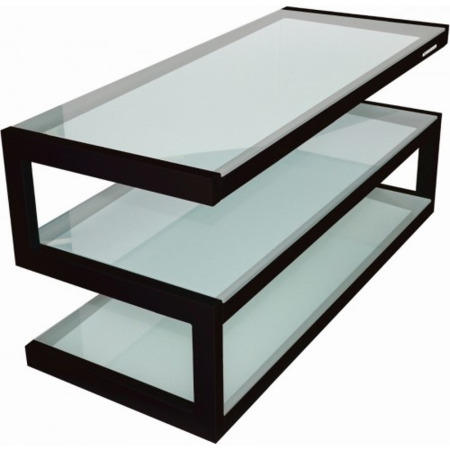 BBG Norstone Esse 1100 mm Wide Tempered Glass TV Stand