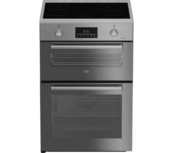 BEKO Pro AeroPerfect FDI6731CM 60 cm Electric Induction Cooker - Silver - Image 1