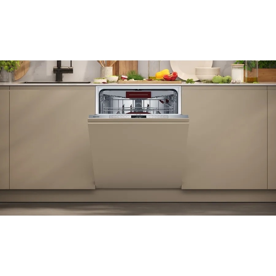 Neff S295HCX02G-N50 Fully Integrated Dishwasher, 14 Place Settings - Image 2 Neff S295HCX02G-N50 Fully Integrated Dishwasher, 14 Place Settings - Image 2