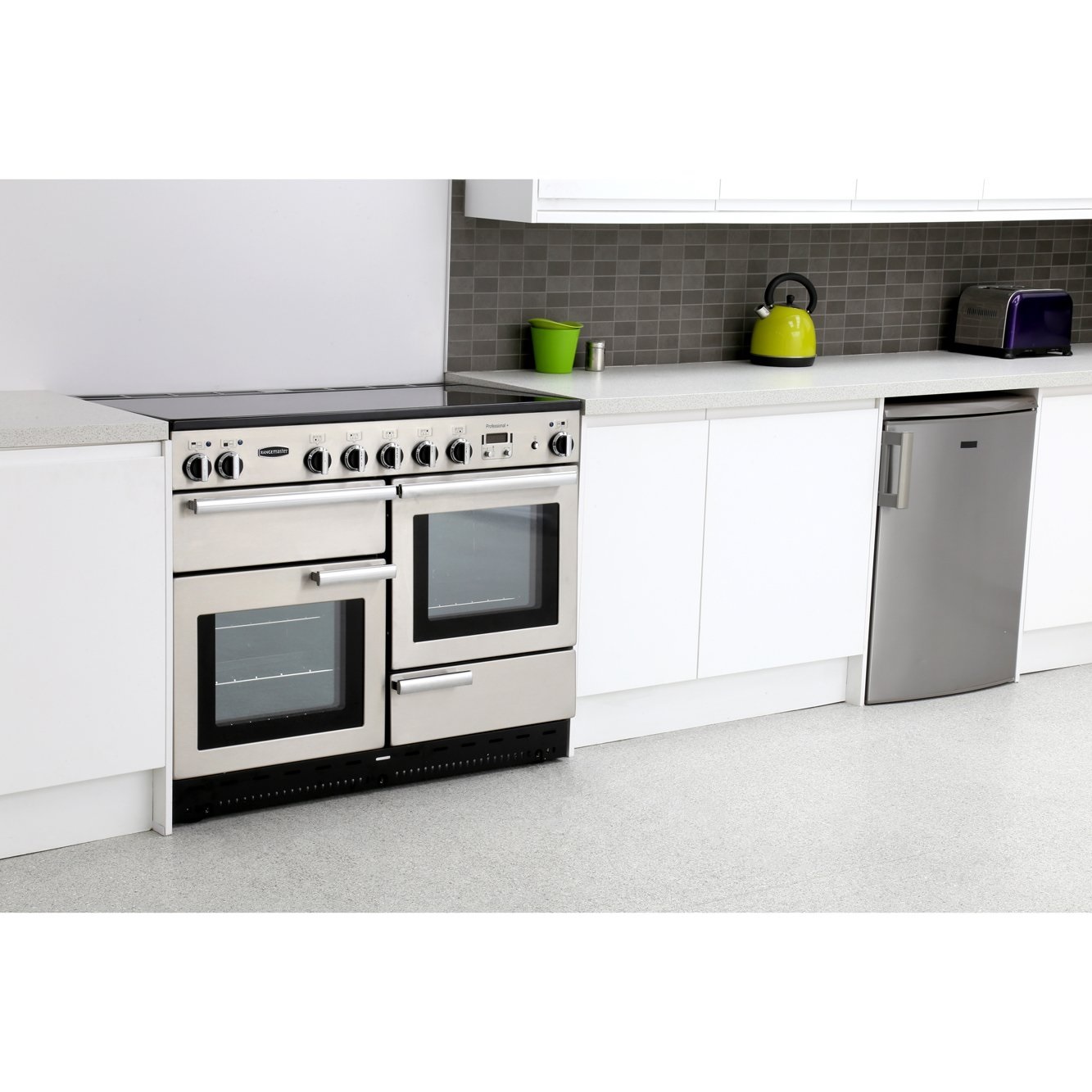 Rangemaster PROP110EISS-C 110cm Induction Range Cooker Professional Plus Stainless Steel/Chrome - Image 2