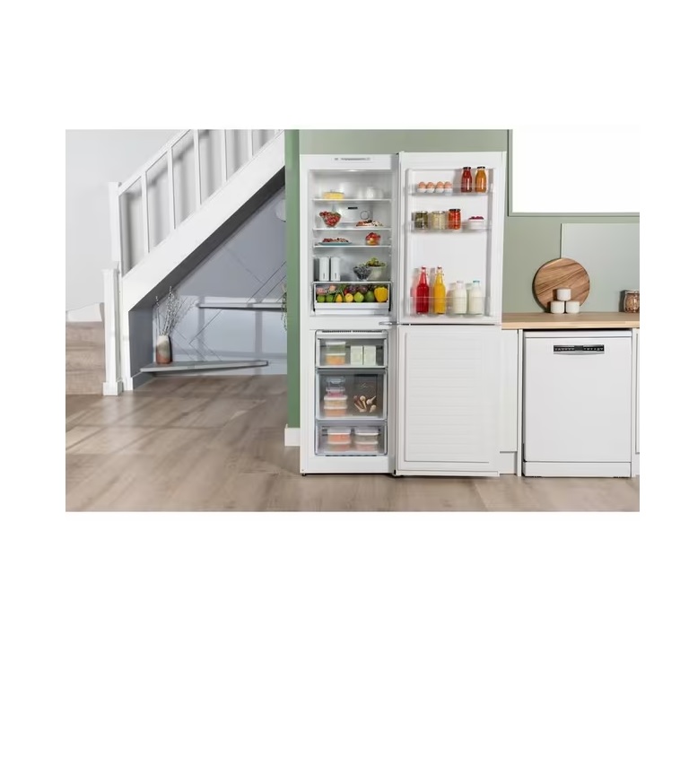 Bosch KGN34NWEAG Freestanding 50/50 Fridge Freezer White - Image 2