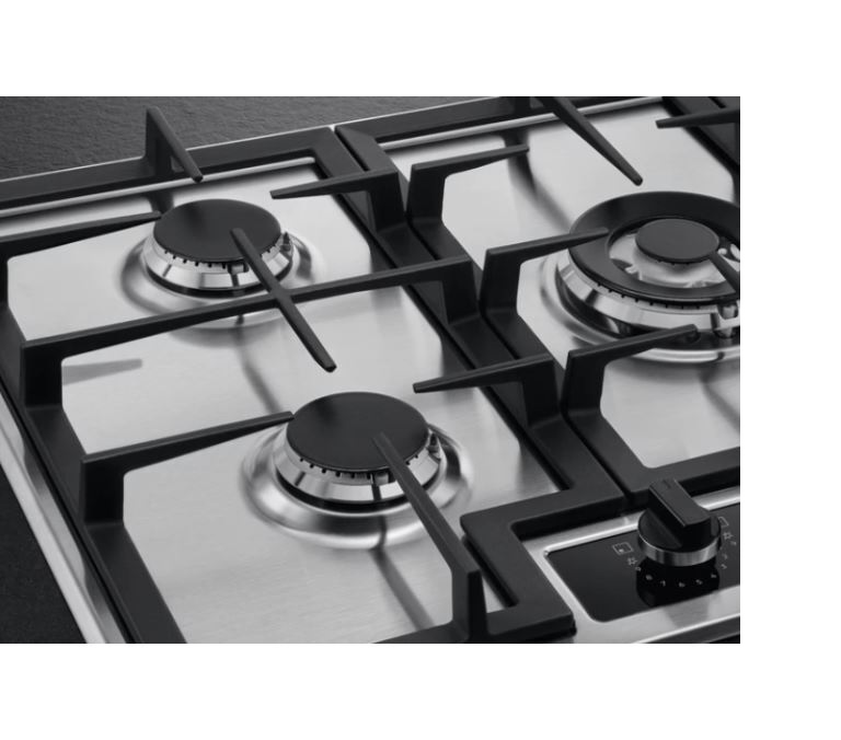 AEG HGB75420YM 75cm 5 Burner Gas Hob - Stainless Steel - Image 3