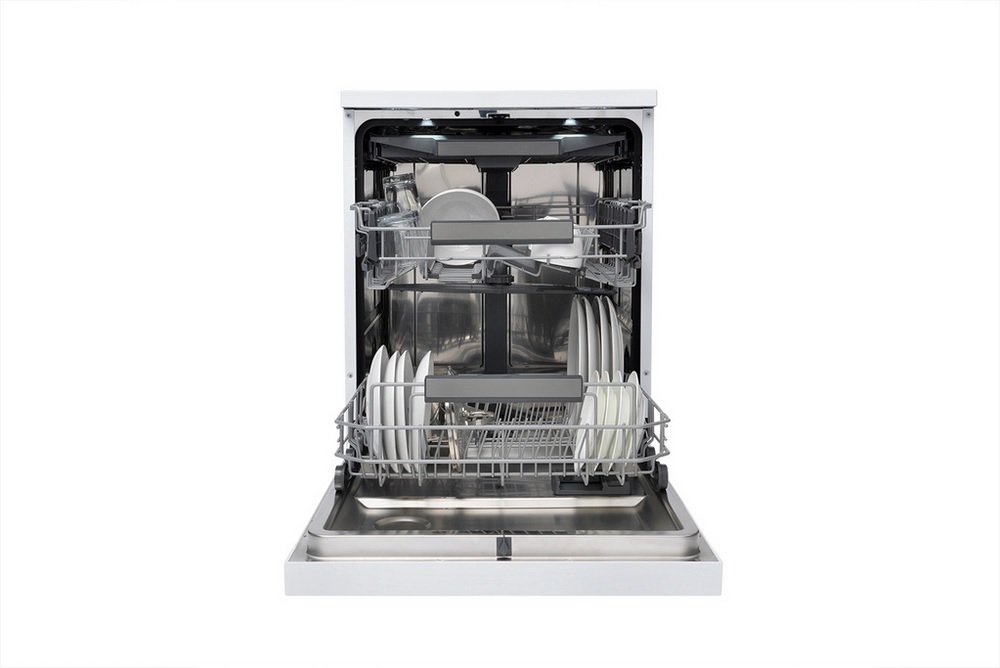 Schonhaus DWSF0115FSBW Dishwasher, 15 Place Settings, White - Image 4 Schonhaus DWSF0115FSBW Dishwasher, 15 Place Settings, White - Image 4