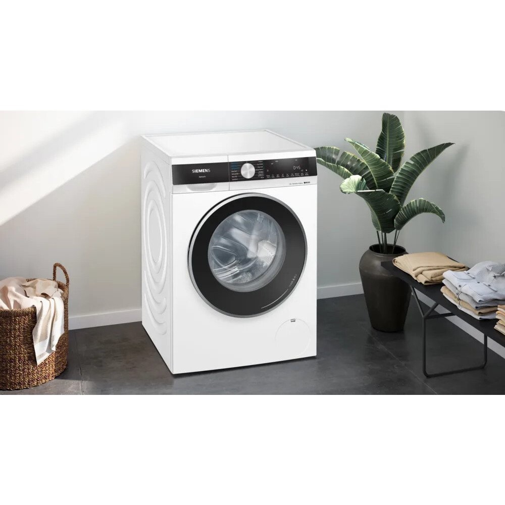 Siemens WN54G1A1GB iQ500 i-Dos Washer Dryer, 10kg/6kg, 1400 Spin - White - Image 3 Siemens WN54G1A1GB iQ500 i-Dos Washer Dryer, 10kg/6kg, 1400 Spin - White - Image 3