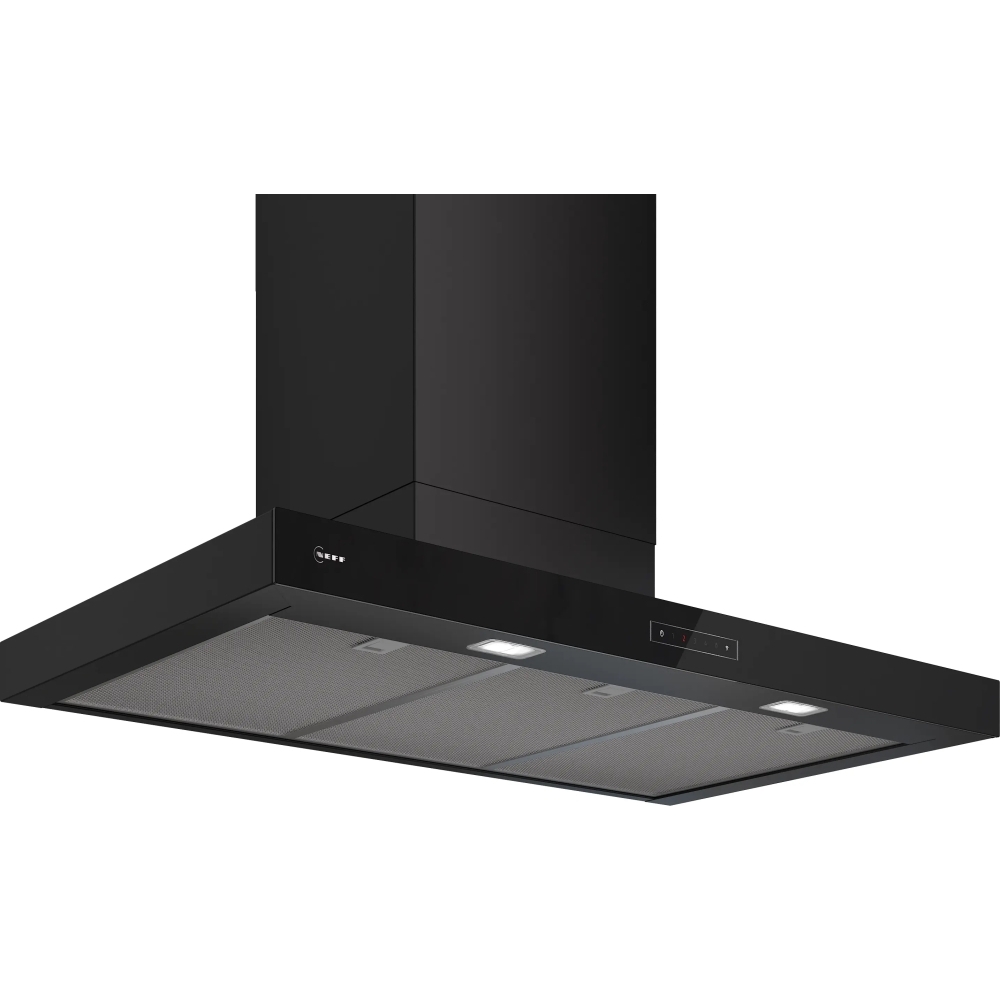 Neff D97BDN2S0B N70 90cm Chimney Cooker Hood, Black, A++ Rated - Image 1 Neff D97BDN2S0B N70 90cm Chimney Cooker Hood, Black, A++ Rated - Image 1