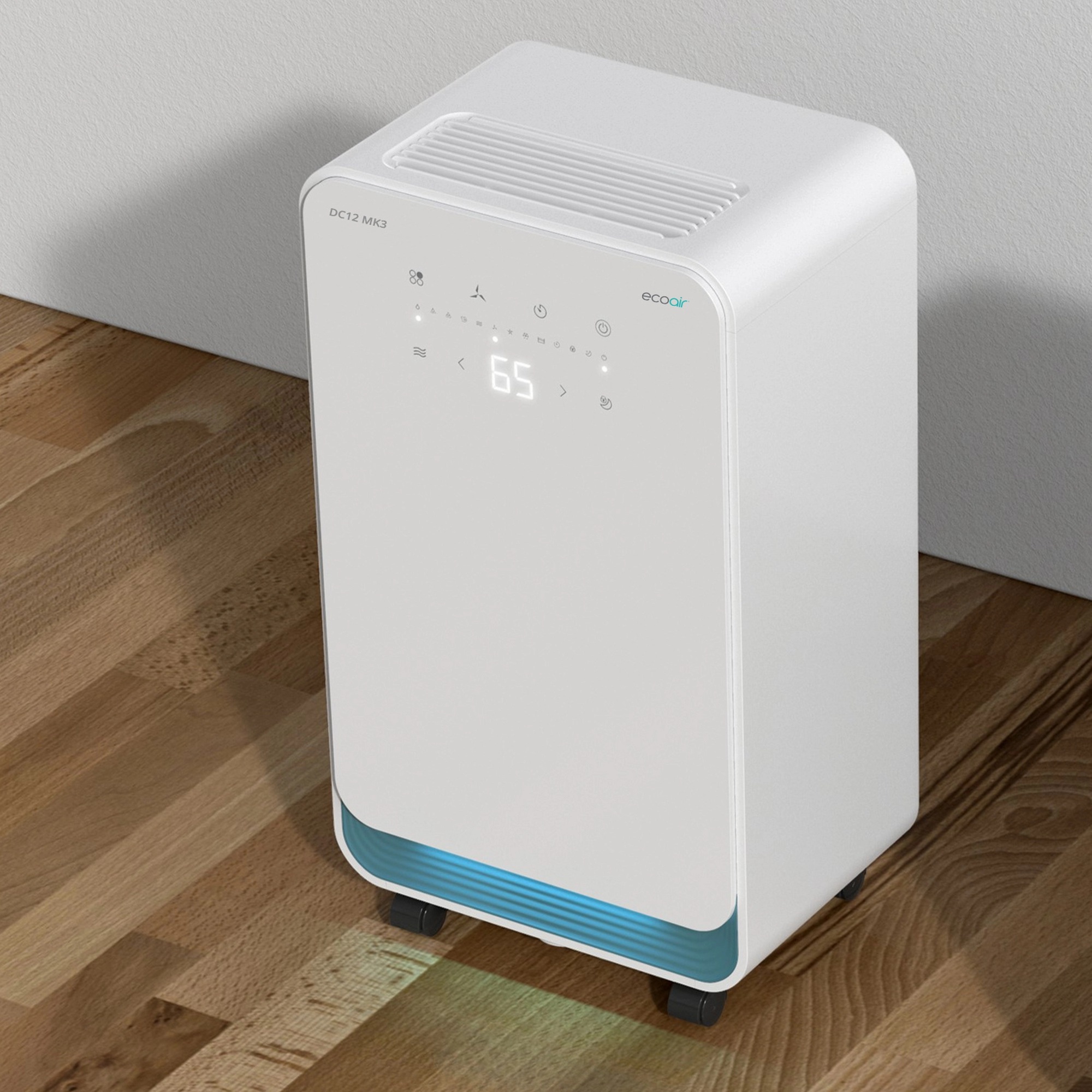 EcoAir DC12MK3 Compressor Dehumidifier – 12 Litres per Day – White - Image 4 EcoAir DC12MK3 Compressor Dehumidifier – 12 Litres per Day – White - Image 4
