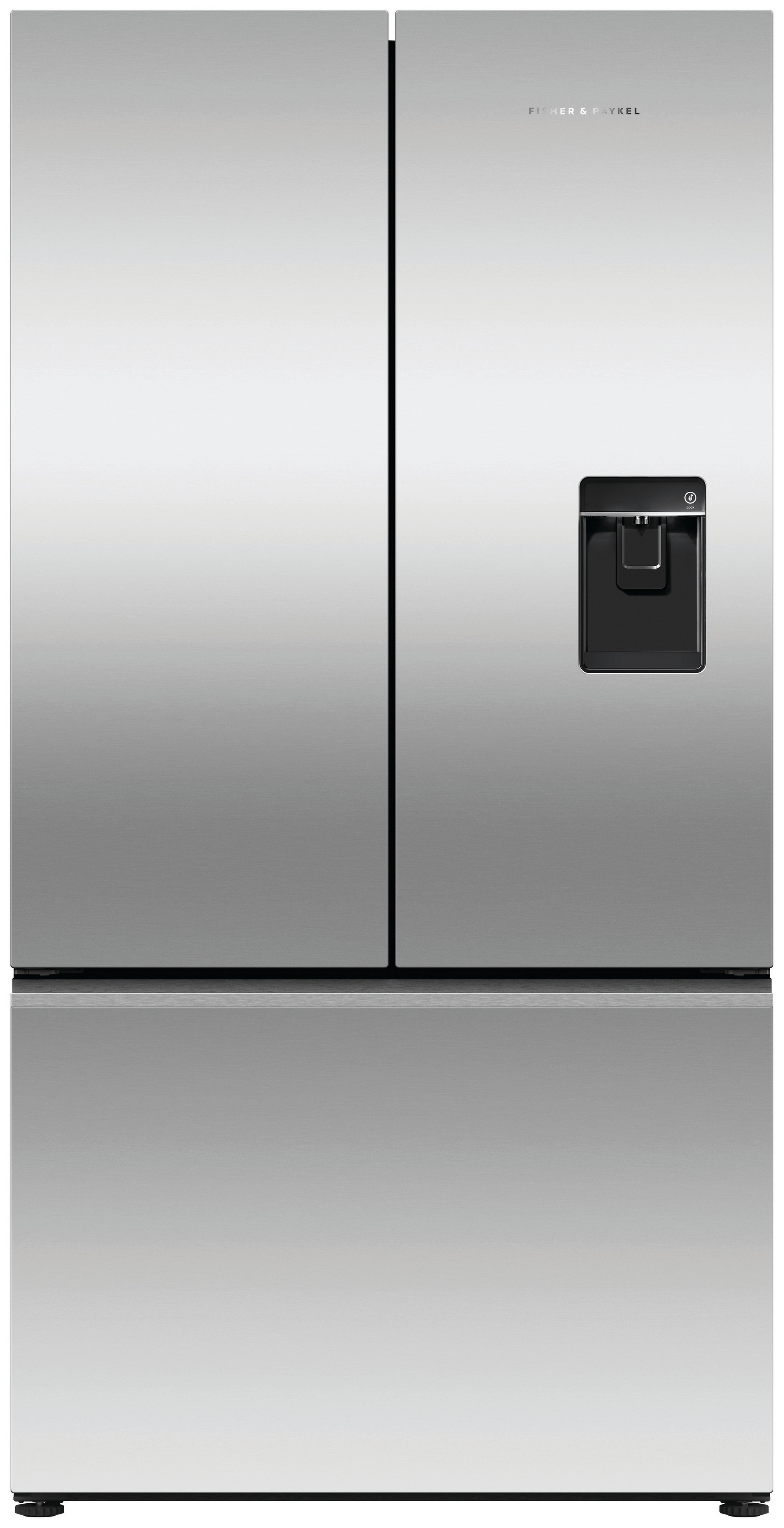 Fisher & Paykel RF540ANUX6 90cm 70/30 Frost Free American Fridge Freezer - Stainless Steel - Image 1 Fisher & Paykel RF540ANUX6 90cm 70/30 Frost Free American Fridge Freezer - Stainless Steel - Image 1