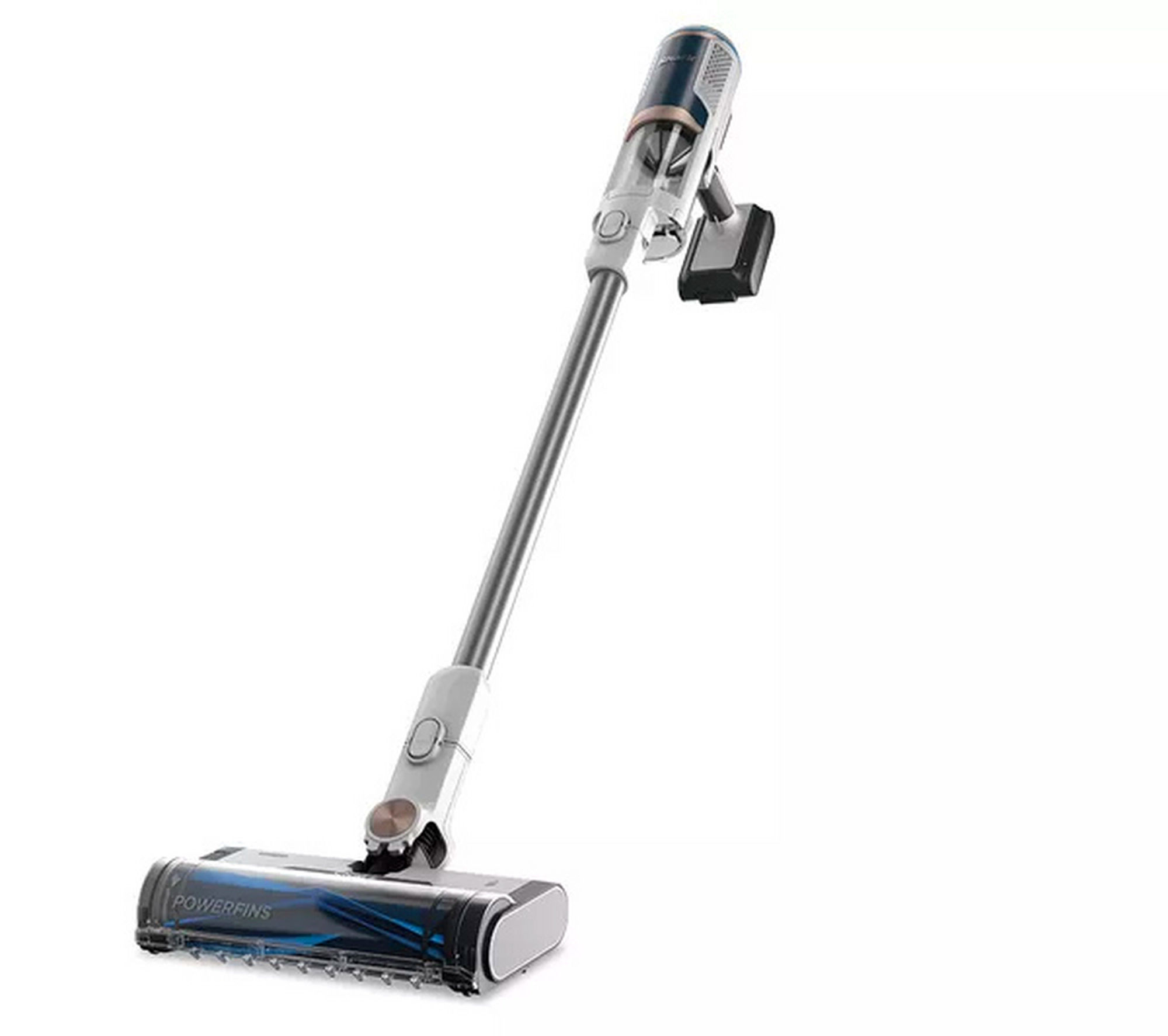 Shark BU3521UK Clean & Empty Cordless Vacuum Cleaner & Auto-Empty System - 40 Minutes Run Time - White
