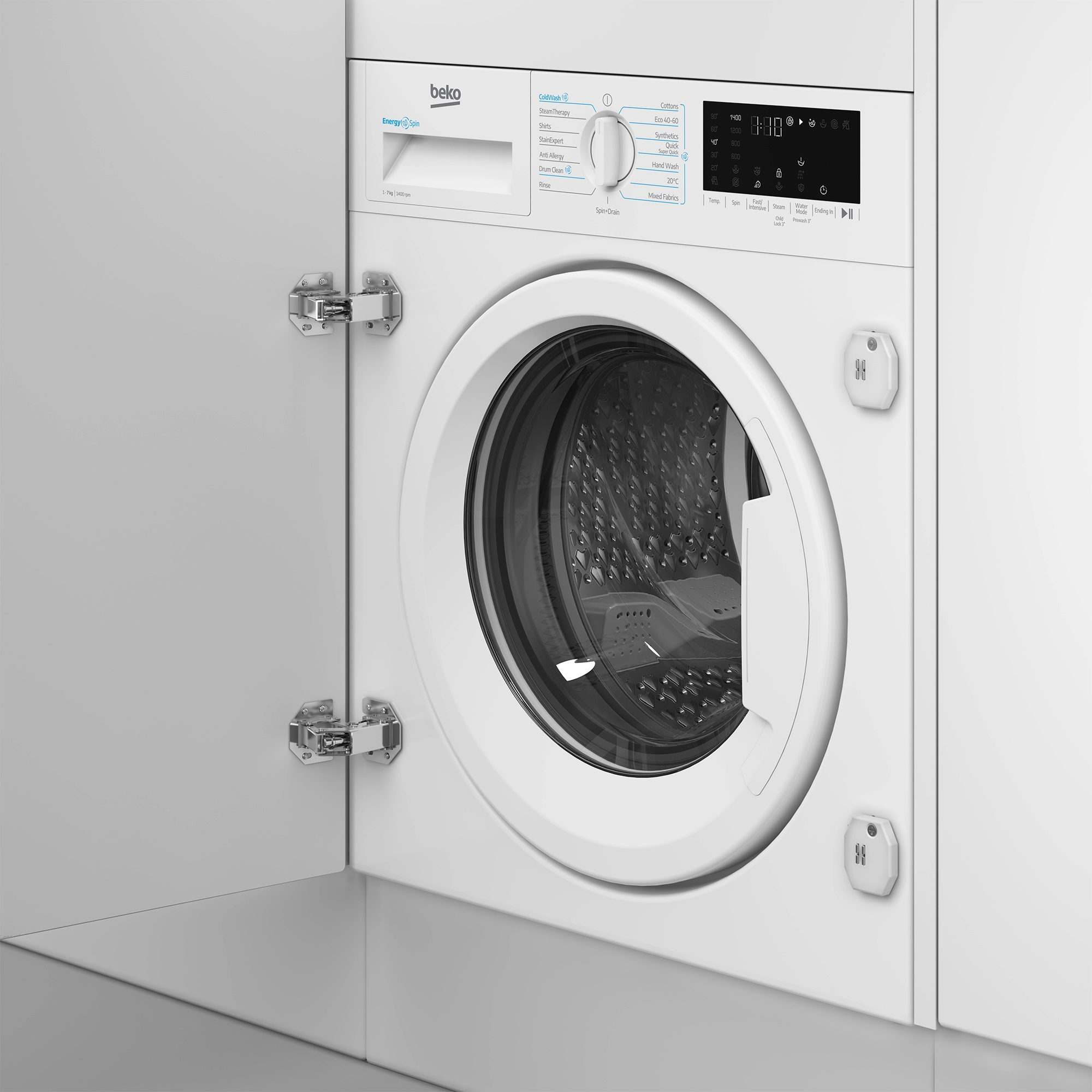 Beko WTIK741511 7kg 1400 Spin Integrated Washing Machine - Image 3