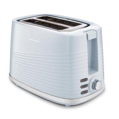 Morphy Richards Dune 220030 2 Slice Toaster in Cornflower Blue Morphy Richards Dune 220030 2 Slice Toaster in Cornflower Blue