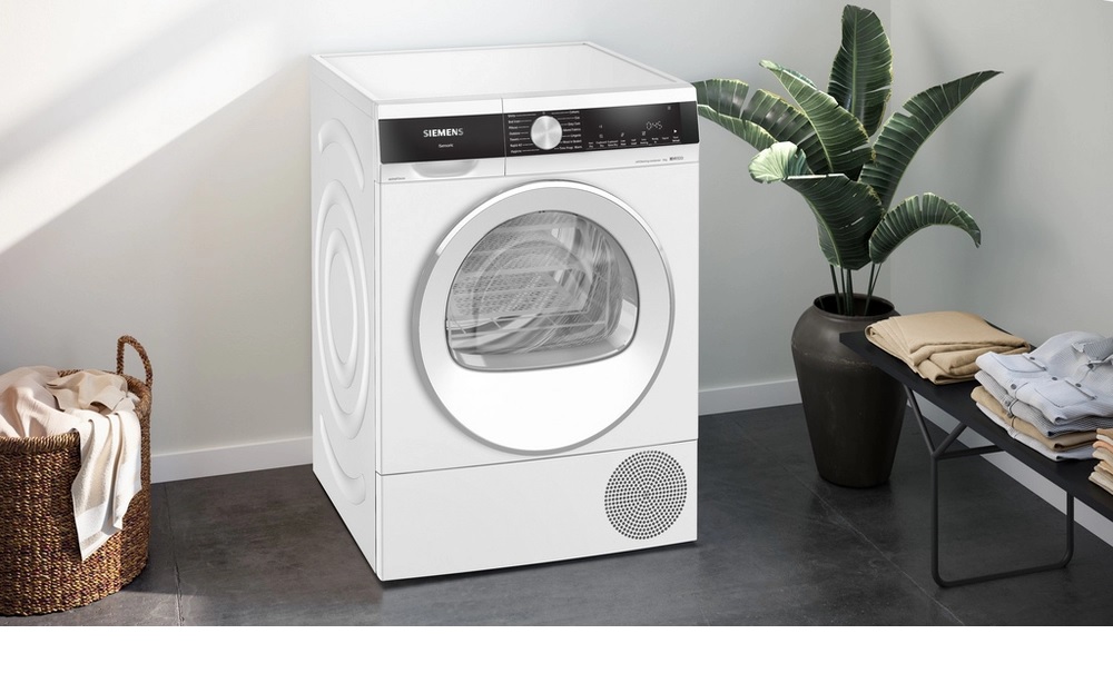 Siemens WQ45G202GB 9kg Heat Pump Tumble Dryer – White