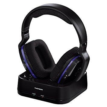 Thomson WHP3311BK RF Wireless Headphones for TV Thomson WHP3311BK RF Wireless Headphones for TV