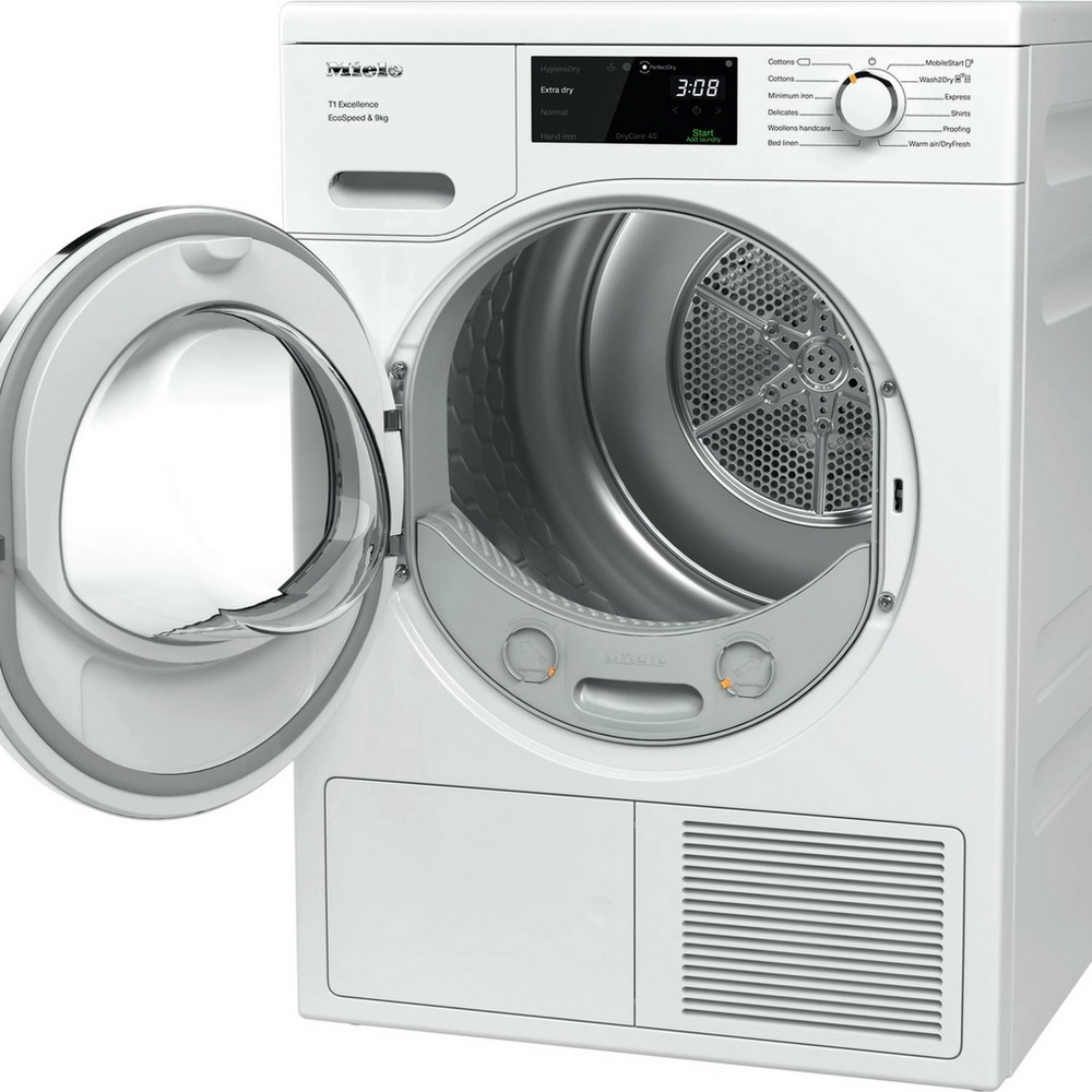 Miele TEH785WP 9kg Heat Pump Tumble Dryer – White - Image 2