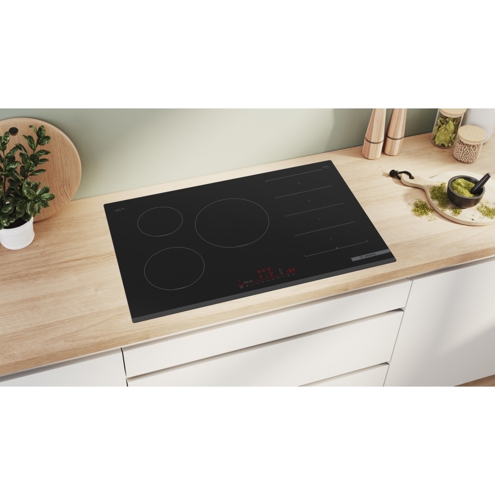 Bosch PXV831HC1E 80cm Induction Hob - Black - Image 2