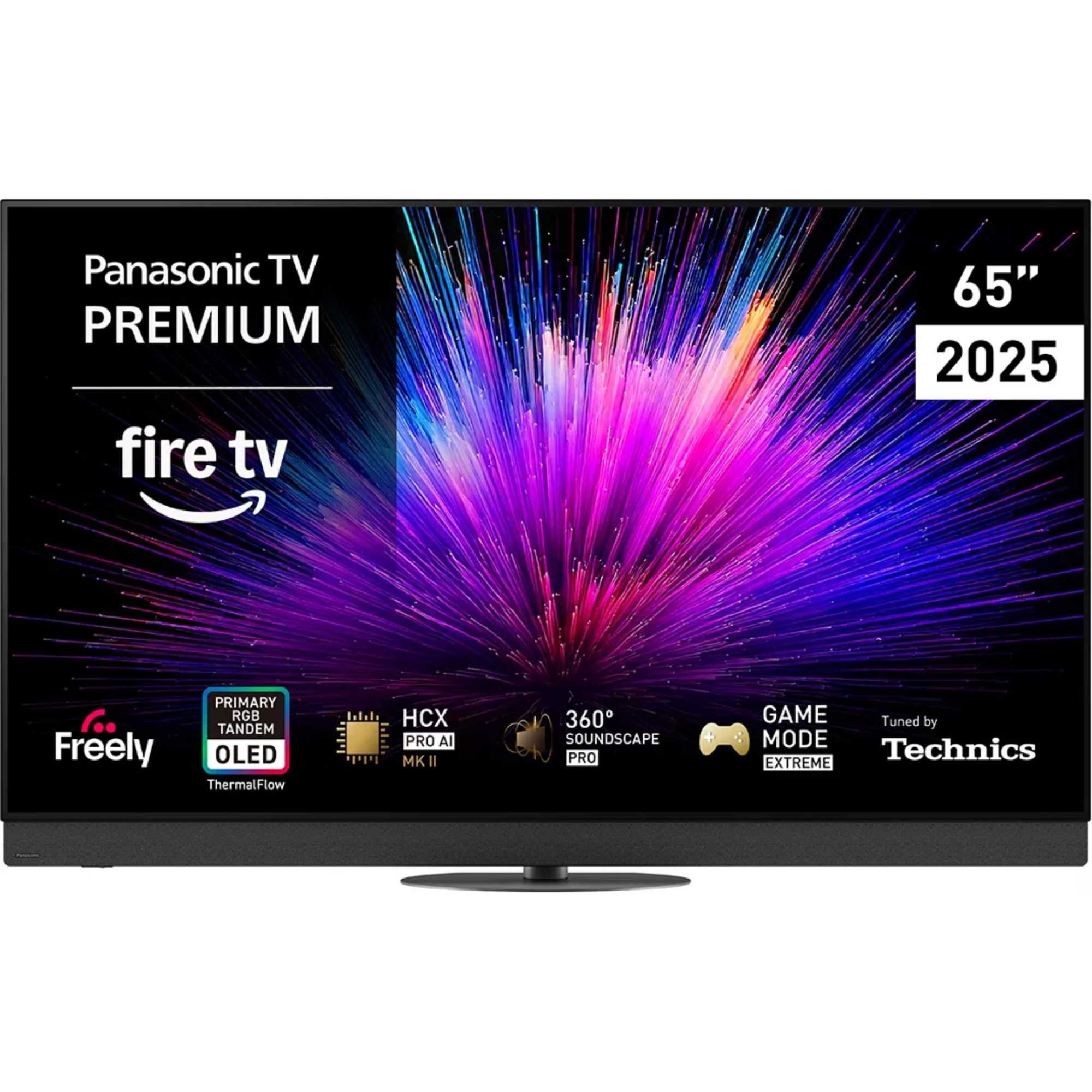 Panasonic TV-65Z95BEB 65” OLED HDR 4K Ultra HD Smart Fire TV, with Dolby Atmos, Black Panasonic TV-65Z95BEB 65” OLED HDR 4K Ultra HD Smart Fire TV, with Dolby Atmos, Black