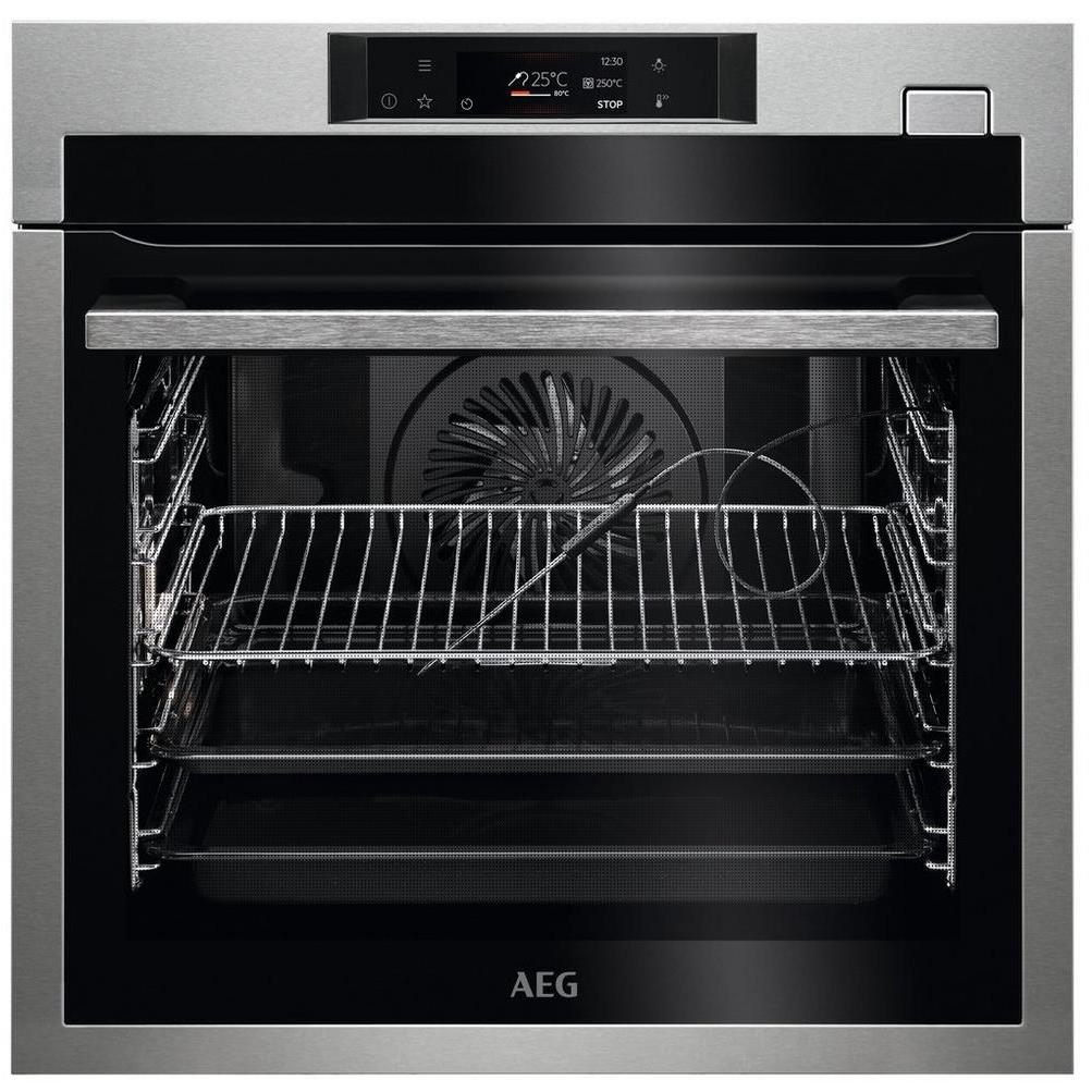 AEG BSE782380M 59.5cm Built In Electric Single Oven in stainless steel - Image 1 AEG BSE782380M 59.5cm Built In Electric Single Oven in stainless steel - Image 1